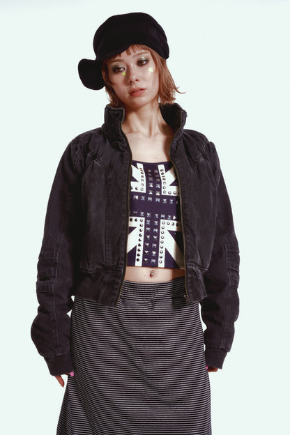 Command in color blouson