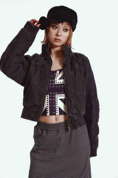 Command in color blouson