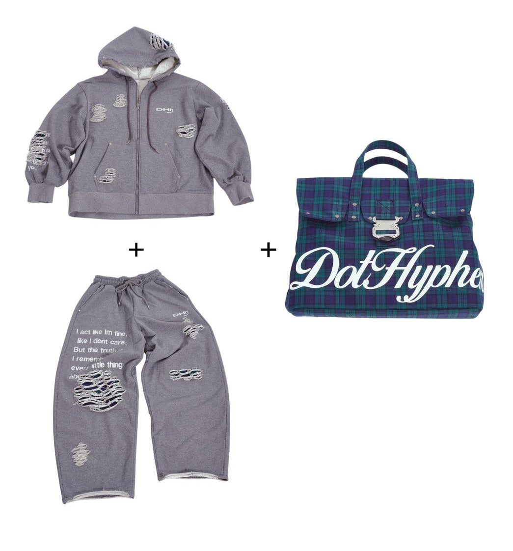 SET SPECIAL PRICE!!! (Bag+hoodie&pants)