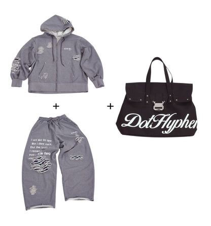SET SPECIAL PRICE!!! (Bag+hoodie&pants)