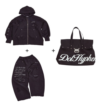 SET SPECIAL PRICE!!! (Bag+hoodie&pants)